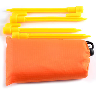 Couverture de plage portative légère, imperméable à l'eau, de poche