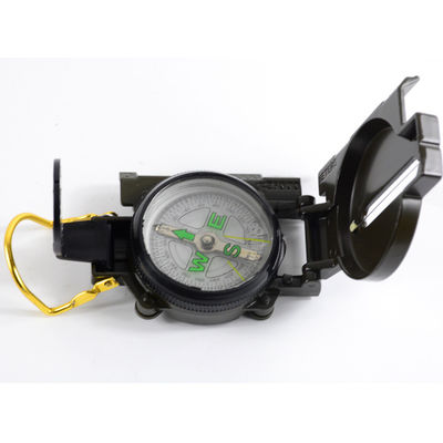 Survie en plein air Mini Compas pliable multifonction Compas métallique étanche