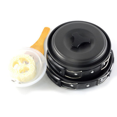 1 Pan Portable Style Camping Aluminium Cuisine Essentiel pour la cuisson en plein air