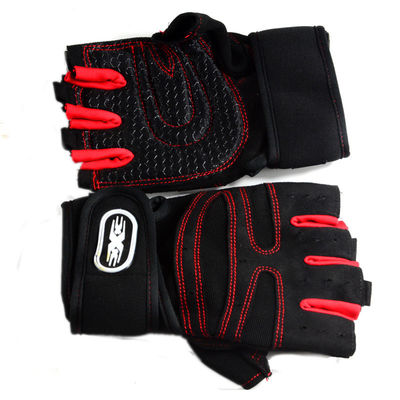Des gants de vélo à demi-doigt personnalisés pour adultes respirants et hydratants