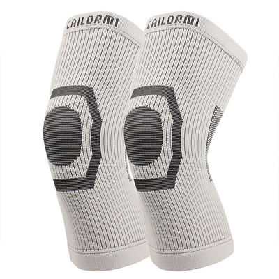 Bracelet de soutien au genou en tricot chaud pour le basket-ball sportif