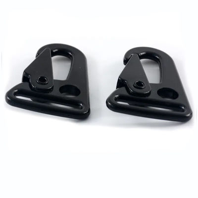 Chaîne de clés HK métallique noire de 25 mm, crochet d'aigle pour collier pour animaux de compagnie, délai de livraison estimé.