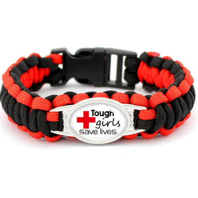 Bracelet de mode sur mesure Bracelet de survie de 550 Paracord fait à la main