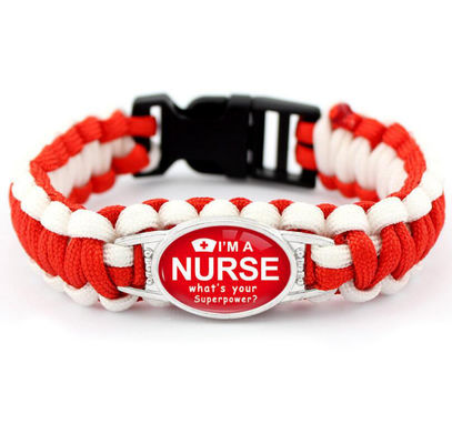 Bracelet de mode sur mesure Bracelet de survie de 550 Paracord fait à la main