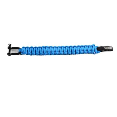 550 Paracord Bracelet de survie personnalisé Demande de bracelet réglable à la corde de polyester