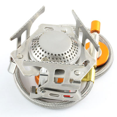 Cuisinière à gaz portable pliable à l'extérieur pour pique-nique avec dispositif de protection haute pression