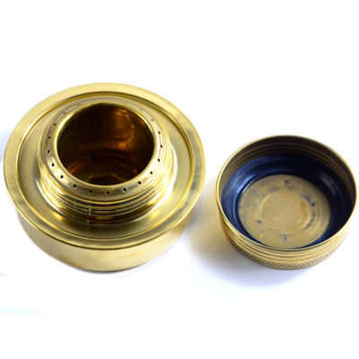Alloy d'aluminium pour camping extérieur Mini poêle à alcool Portable pique-nique brûleur d'esprit 145mm