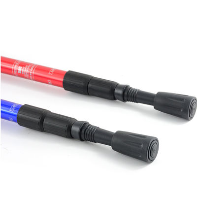 Remboursement de 30 jours de retour Pote de trekking en alliage d'aluminium léger pour les activités de plein air