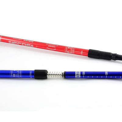 Remboursement de 30 jours de retour Pote de trekking en alliage d'aluminium léger pour les activités de plein air