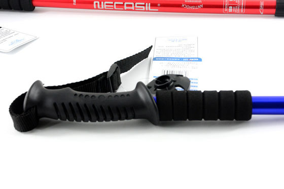 Remboursement de 30 jours de retour Pote de trekking en alliage d'aluminium léger pour les activités de plein air