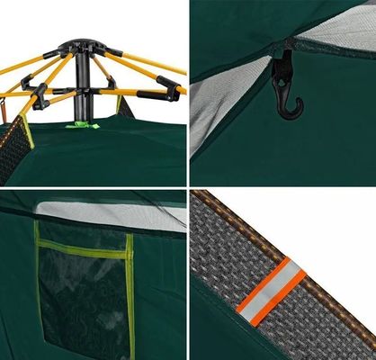 Tente de camping en polyester pour aventures en plein air étanche et portable