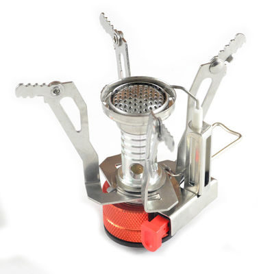 Cuisinière à gaz à dos pliable portable avec allumage piézo