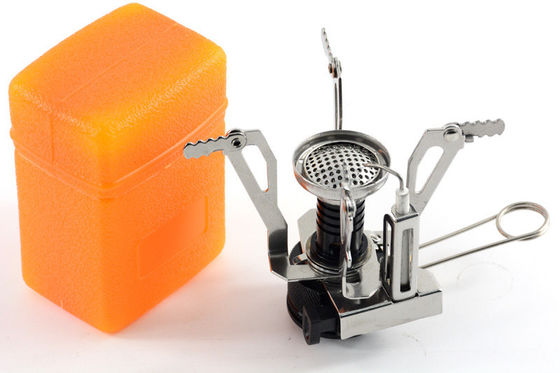 Cuisinière à gaz mini portable au camping revêtue d'un revêtement électrique