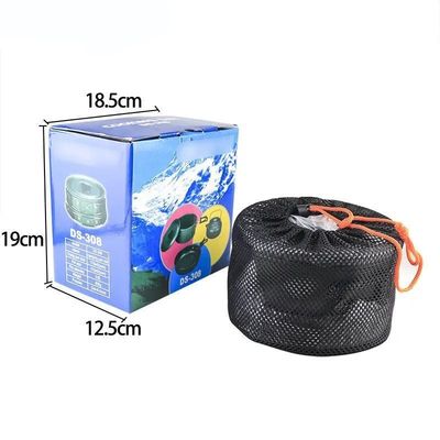 19x13x19cm Ensemble d'ustensiles de cuisine de camping portable en aluminium pour cuisiner au camping