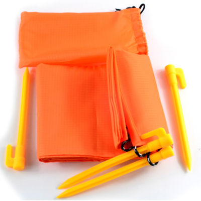 Couverture de plage portative légère, imperméable à l'eau, de poche