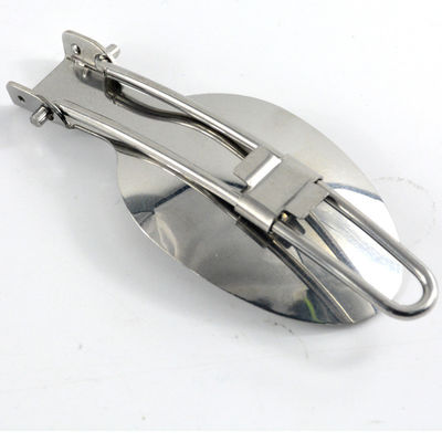 Couverts de camping en acier inoxydable en style pliable portable pour les aventures en plein air