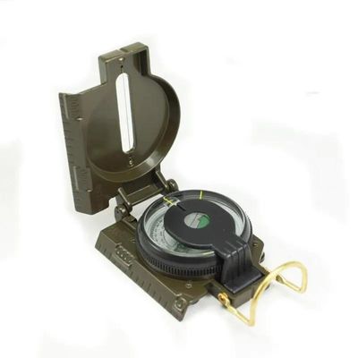 Survie en plein air Mini Compas pliable multifonction Compas métallique étanche