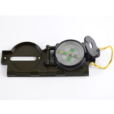 Survie en plein air Mini Compas pliable multifonction Compas métallique étanche