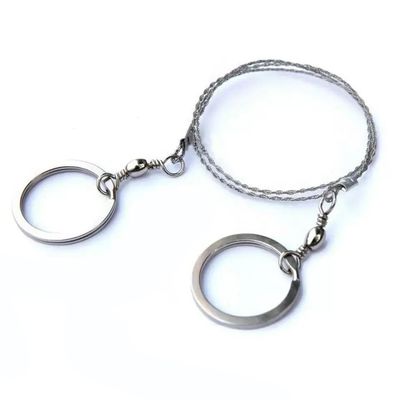 Personnalisation en plein air Camping Pocket Wire Saw Stainless Survival d'urgence Scie à main