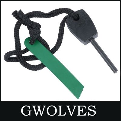 Monnaie américaine Démarreur de feu de camping en plein air avec striker et bâtonnet portable en magnésium