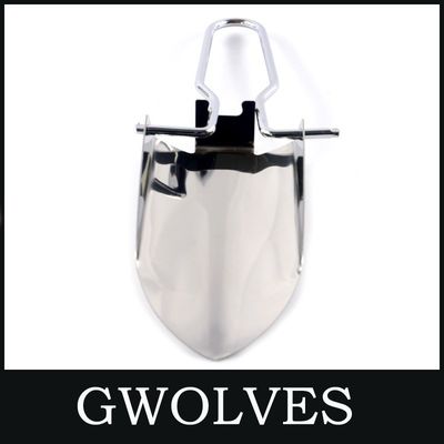 22.5X6.3cm en acier inoxydable pliable Mini pelle de jardin à main pour équipement de survie en plein air