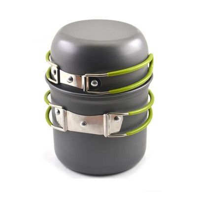 Ensemble de pots portables en aluminium pour cuisiner à l'extérieur