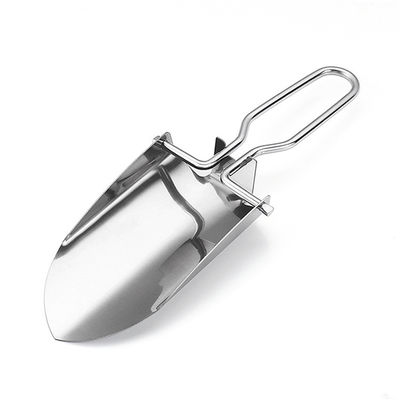 Mini pelle pliante en acier inoxydable multifonctionnelle pour les besoins de camping et de jardinage