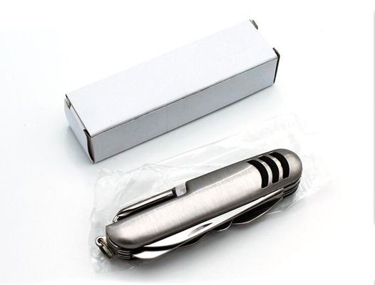 Mini couteau suisse multifonction portable pour camping couteau pliant de survie 8,7 x 2,7 cm