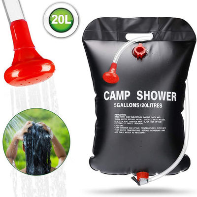 20L sac à eau chauffé sous la douche solaire en PVC portable pour le camping sur la plage