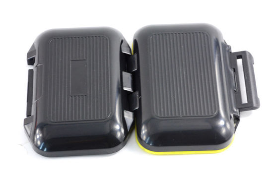 Boîte à outils de pêche en plastique de la monnaie américaine pour 13,5x9,5 cm