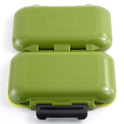 Boîte à outils de pêche en plastique de la monnaie américaine pour 13,5x9,5 cm