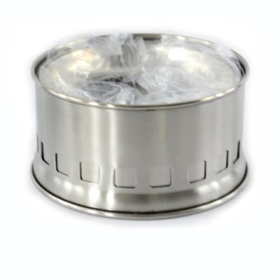 Poêle de camping portable Poêle à bois en acier inoxydable