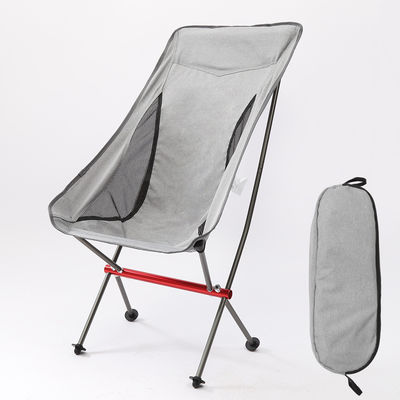 1.400kg Paquet Poids brut Alliage d'aluminium Chaise de camping pliable pour le loisir en plein air