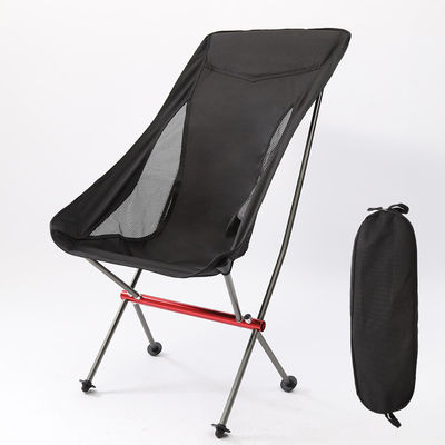 1.400kg Paquet Poids brut Alliage d'aluminium Chaise de camping pliable pour le loisir en plein air
