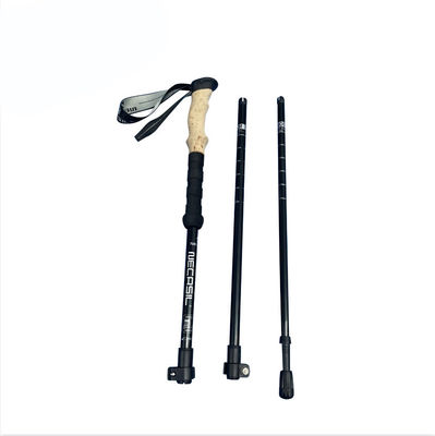 Numéro commun 3 Camping en plein air Bâtons de marche en carbone Aluminium