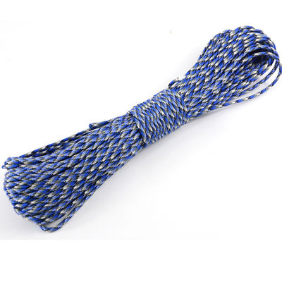 7 Entraînement intérieur Standard 100FT Outdoor Gear 550 Paracord 4 mm Polyester Cordon de parachute