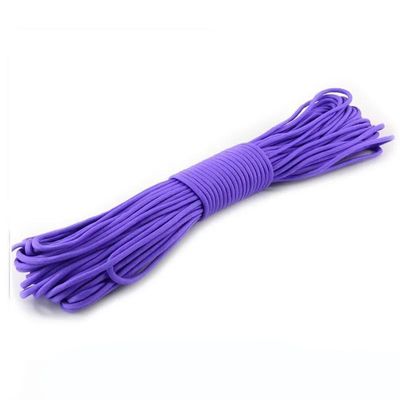 Personnalisation 100FT 7 Filament intérieur 550 Polyester Paracord Cordon de parachute Corde de camping