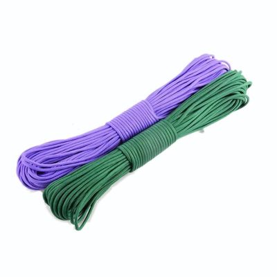 L'urgence de camping en plein air 550lbs résistance à la rupture 4mm Polyester cordon de parachute