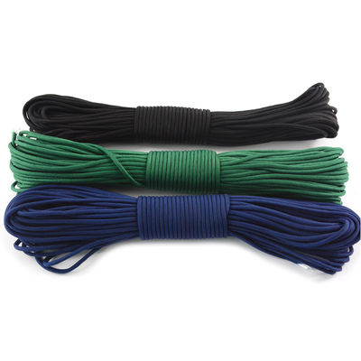100ft 7 cœurs intérieurs 550lbs Polyester 4mm Paracord PB0056 personnalisable pour votre marché