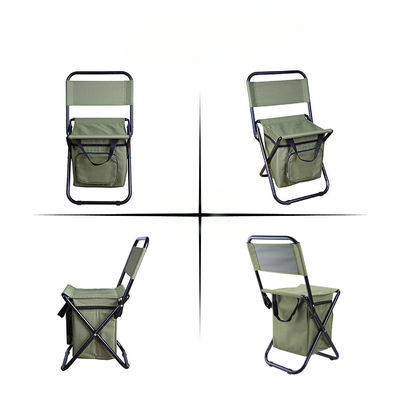 Chaise pliante de camping portable en alliage d'aluminium pour activités en plein air