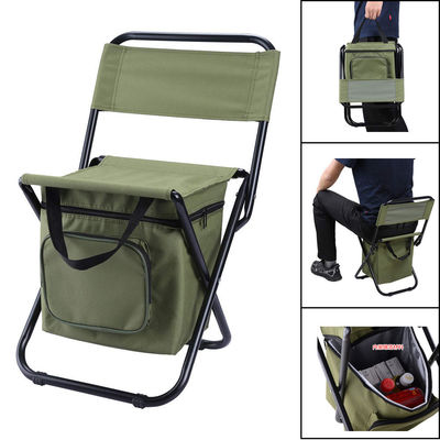 Chaise pliante de camping portable en alliage d'aluminium pour activités en plein air
