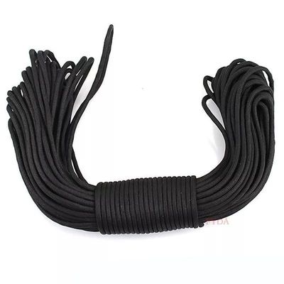 100 pieds 4 mm 7 cœurs Cordon de parachute survie Polyester 550 Paracord corde et polyvalent