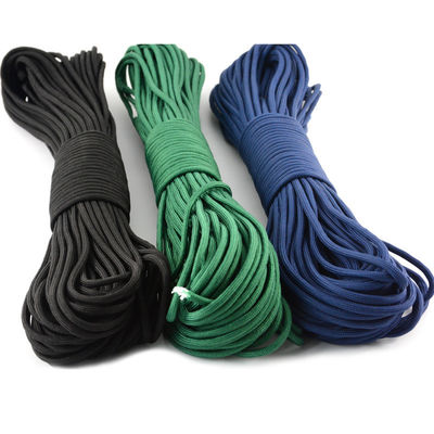 100 pieds 4 mm 7 cœurs Cordon de parachute survie Polyester 550 Paracord corde et polyvalent