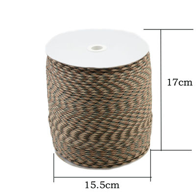 PB5628 1000FT 550 Paracord Typeiii 4 mm Polyester Cordon de parachute avec 7 fils intérieurs