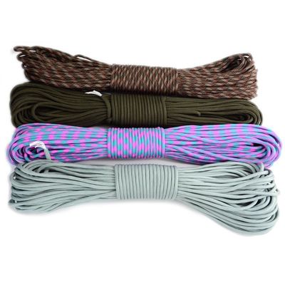 PB5628 1000FT 550 Paracord Typeiii 4 mm Polyester Cordon de parachute avec 7 fils intérieurs
