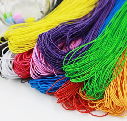 Corde de choc élastique à haute résistance 4 mm 5 mm Corde de bungee noire Durable et flexible