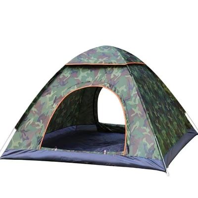 Tente de camping extérieure étanche à l'eau et portable avec option de personnalisation