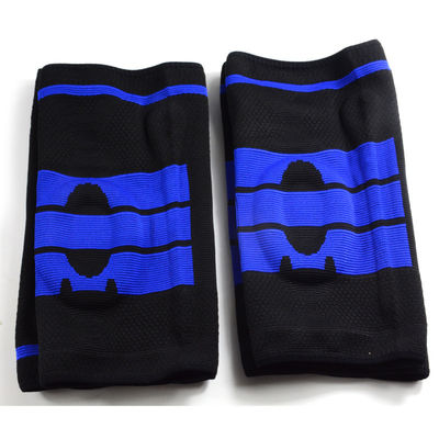 Sport Silicone Nylon Manche de genou Compression anti-dérapant