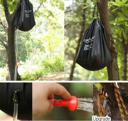 Douche solaire imperméable au PVC personnalisée pour le camping
