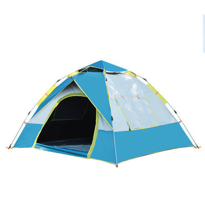 Tentes de toile portables Tentes de glamping extérieures étanches et automatiques à 2 portes